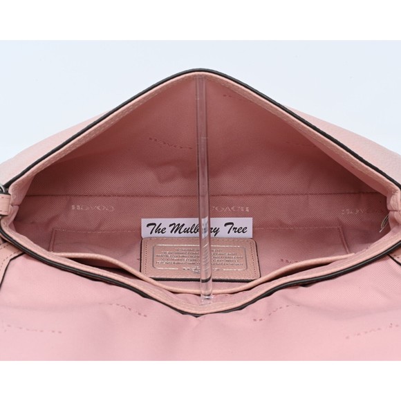 COACH CROSSTOWN Crossbody Blush Pink Polished Pebbled Leather 53083 NWT $195 - Picture 6 of 9